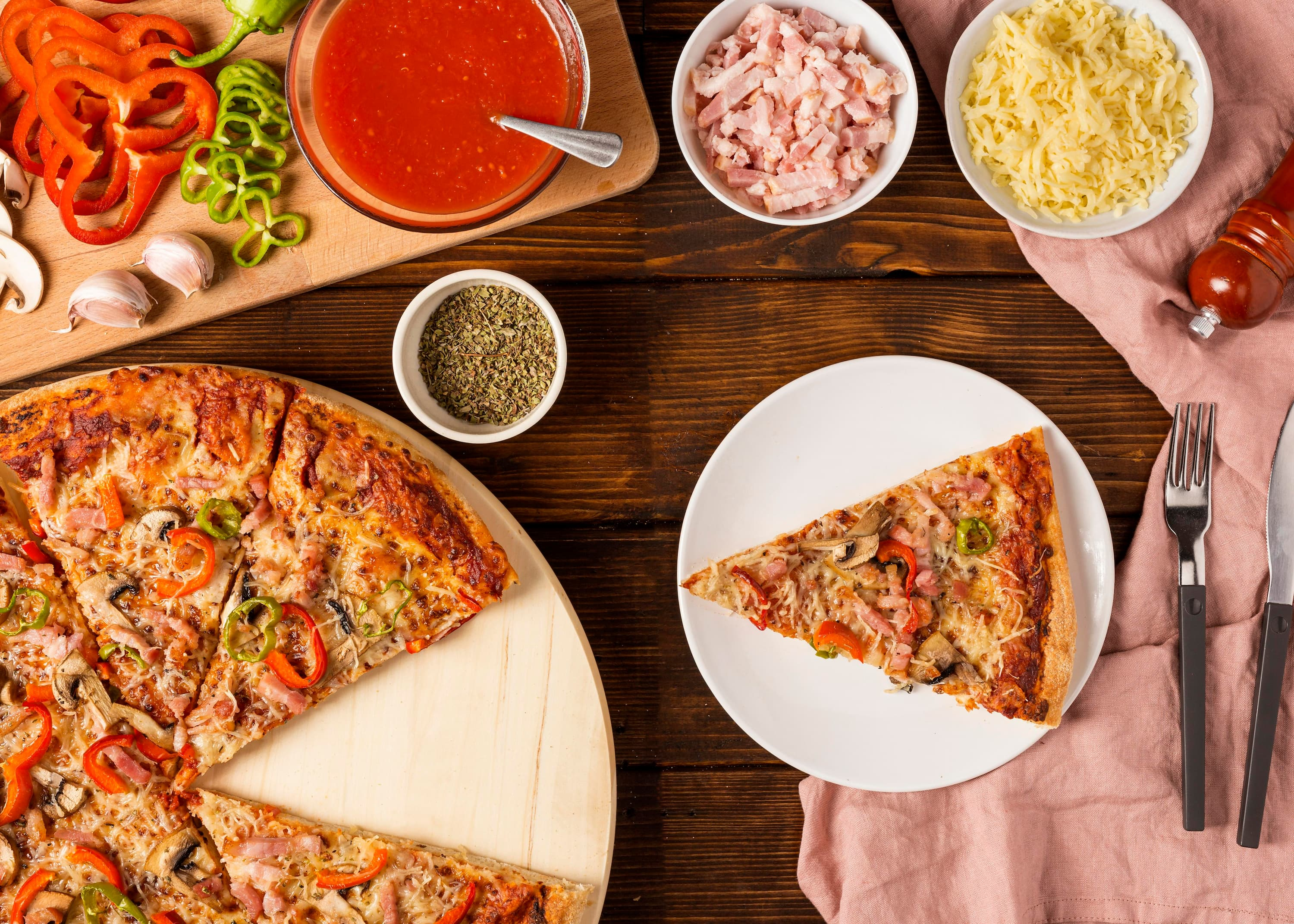 Budu's Pizzéria Banner